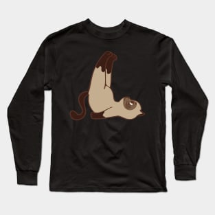 1,2,3 in my coffe, cat coffee mug Long Sleeve T-Shirt